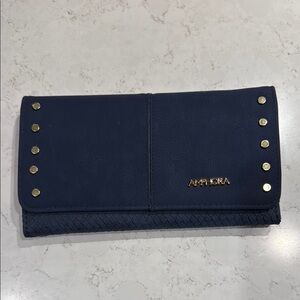 Amphora Navy Blue‎ Wallet